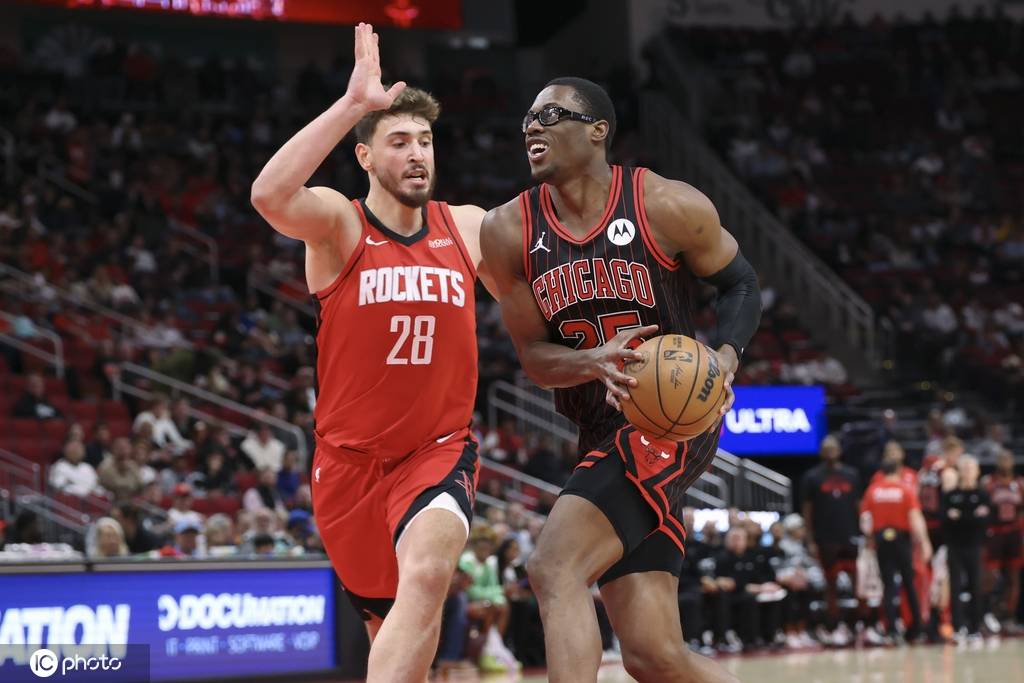 杜兰特28+10申京23+11+7 火箭胜公牛止三连败